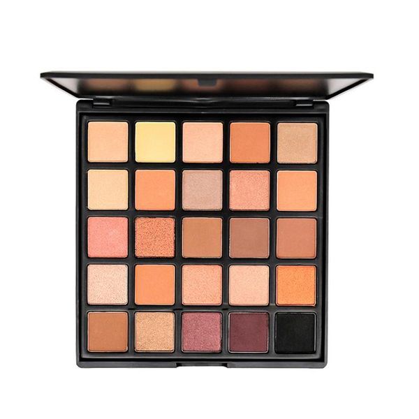 

Ã¶gonskugga 25 fÃ¤rger Ã¶gonskugga palette rÃ¶kig pressad glitter skimmer glÃ¤nsande metallisk makeup pall kosmetika