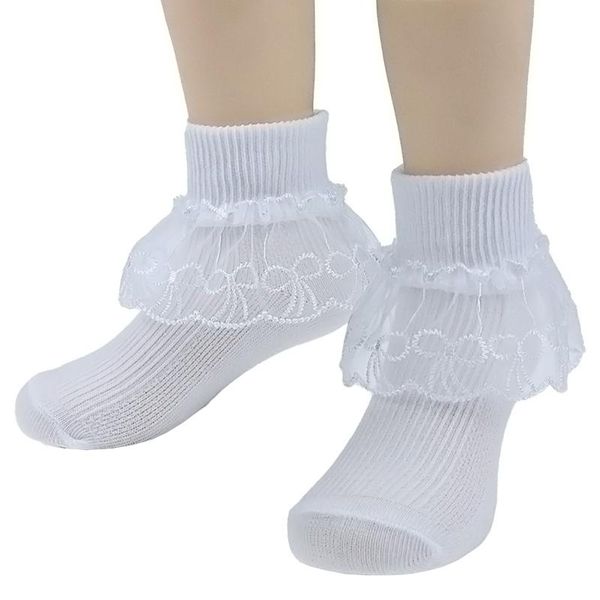 

socks 5 pairs lovely baby girls lace ruffle frilly short ankle sweet princess cotton toddler kids dancing comfortable, Pink;yellow