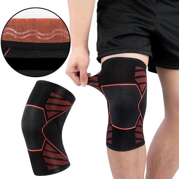 

elbow & knee pads 1pc outdoor sports breathable compression pad support sleeve wrap, Black;gray