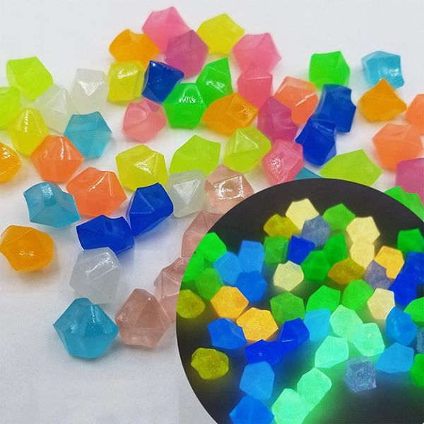 

garden decorations 300pcs pebbles glow in the dark stones rocks for walkways path patio lawn yard decoration luminous
