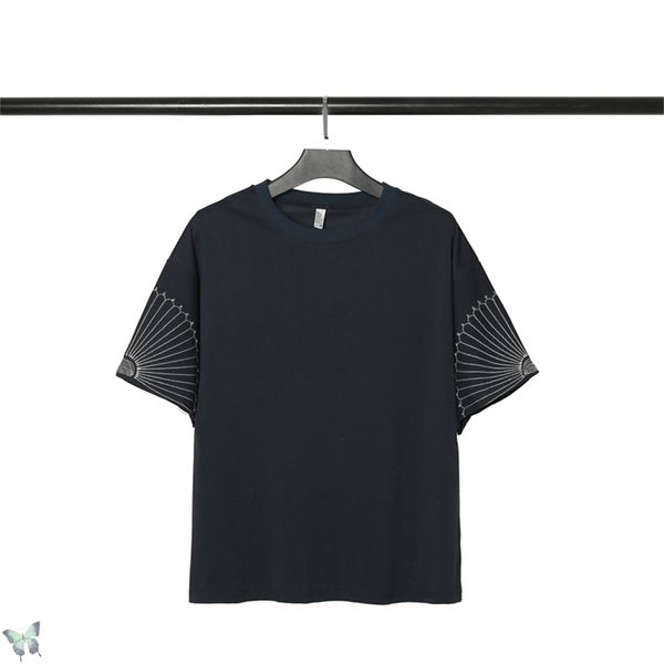 

capital t shirt sector embroidery bat sleeve t-shirt 210420, White;black