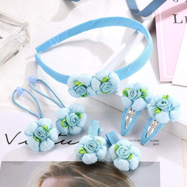 

hair accessories baby girls fashion elastic bands hairpins hairband set hoop scrunchies ties clip chidren, Slivery;white