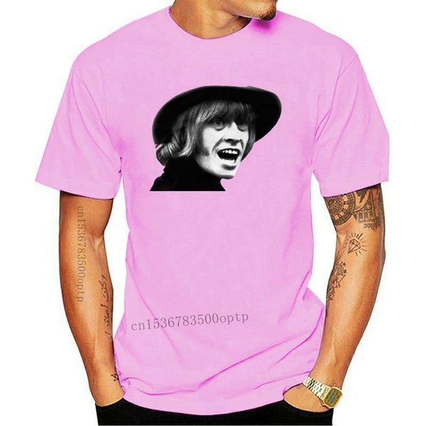 

men's t-shirts brian jones as worn by bowie t-shirt 100 premium cotton casual print fashion tee shirt, White;black