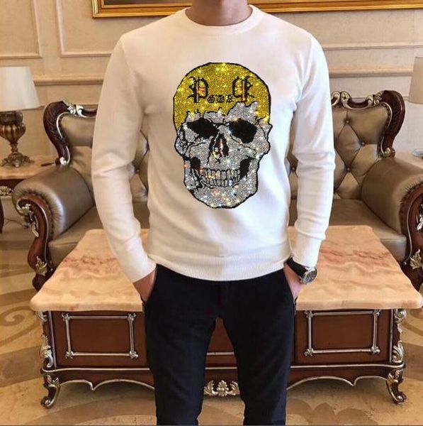 

men's hoodies & sweatshirts winter stone sweaters man streetwear casual fitness pullover 2021 sweater, Black