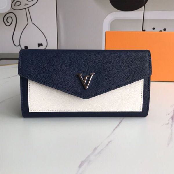 

long blue white envelope for a wallet men and women c91, Red;black