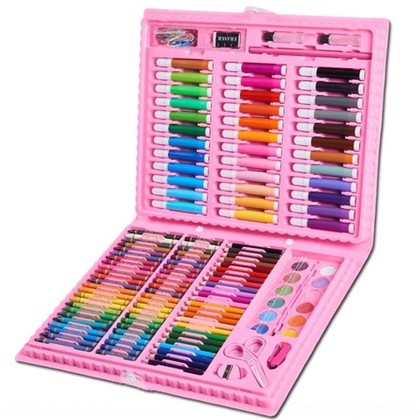 

acF1 children's pens set children's watercolor paintingwatercolor painting set, Black;red