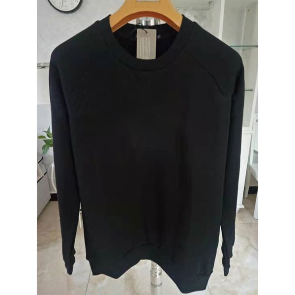 

luxury brand hoodie sweatshirt men street dance skateboard cotton classic embroidery round neck plus velvet fashion have r5so, Black