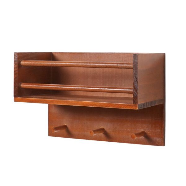 

hooks & rails office clothes storage kitchen wall mounted floating shelf coat bathroom solid wood hallway living room entryway display