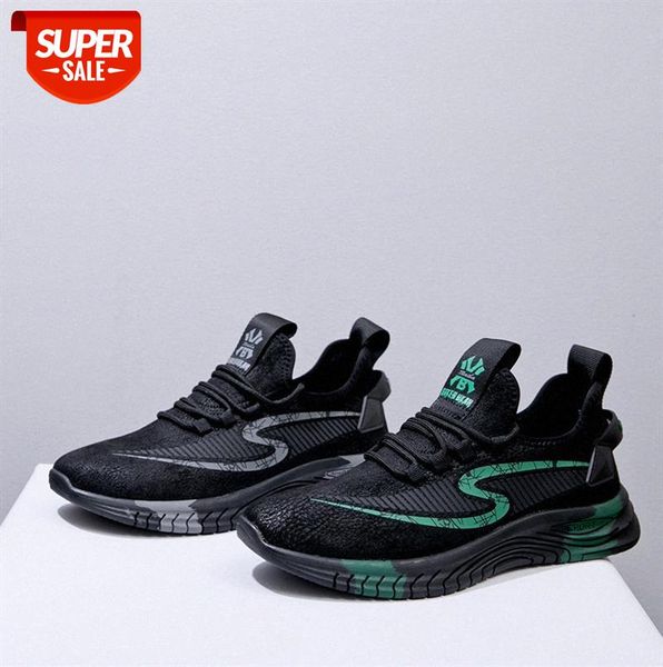 

breathable men's shoes low cut black casual single sports #d17c