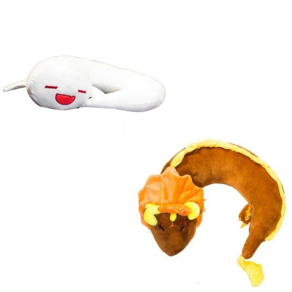

pillow cartoon bolster plush doll pillows u-shaped desk nap anime cosplay costume props accessories travel office headrest for