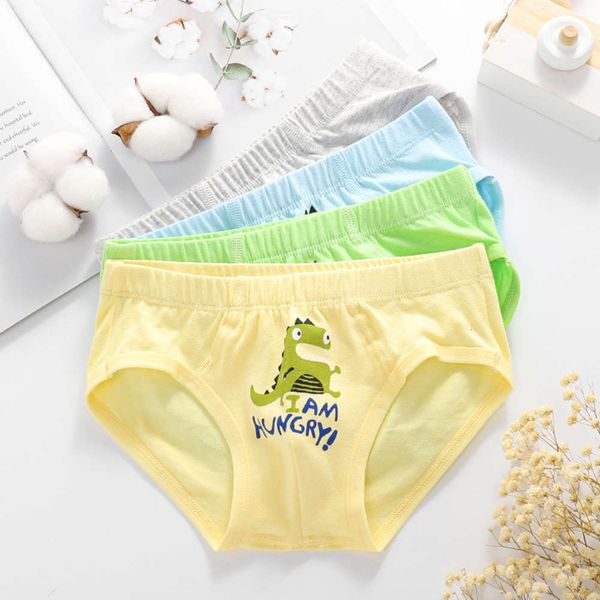 

boys' underwear triangle cotton middle and large bottomed pants children's 2-year-old 3-year-old 10-12-year-old shorts 14, Camo