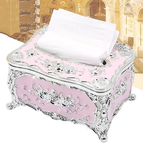 

tissue boxes & napkins home retro chair shape 3d carving flower box paper towel holder organizer