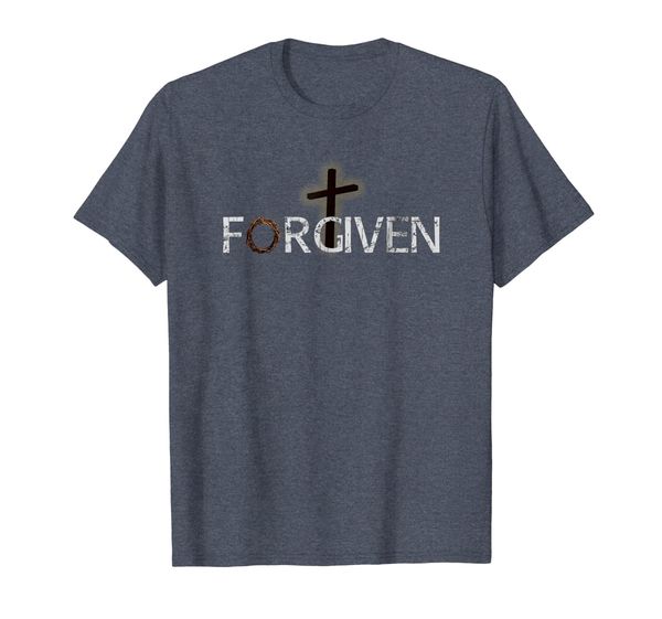 

Forgiven in Christ - Prayer Warrior Christian T-Shirt, Mainly pictures