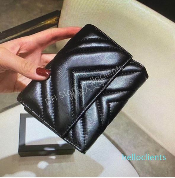 

short wallet classic fashion women coin purse zipper pouch quilted soft leather wallets main card holder credit card clutch, Red;black