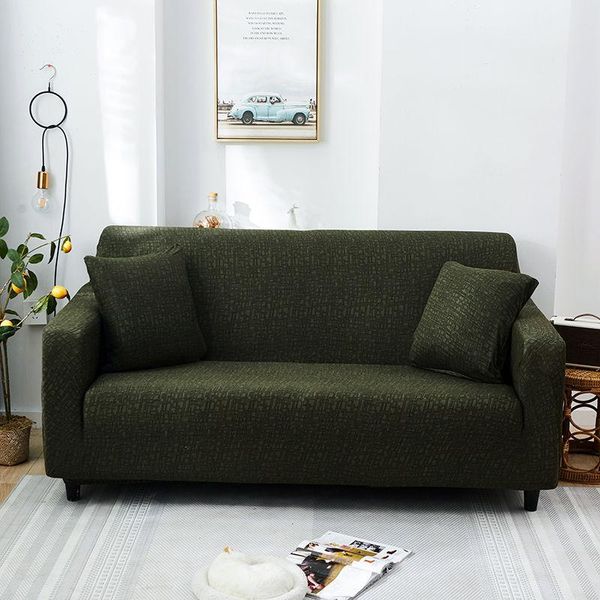 

chair covers army green stripe sofa cover for living room