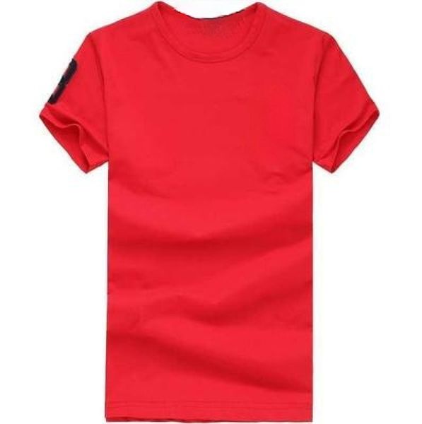 

qulogo1021 round collar classic men's summer spare beach t-shirt, White;black