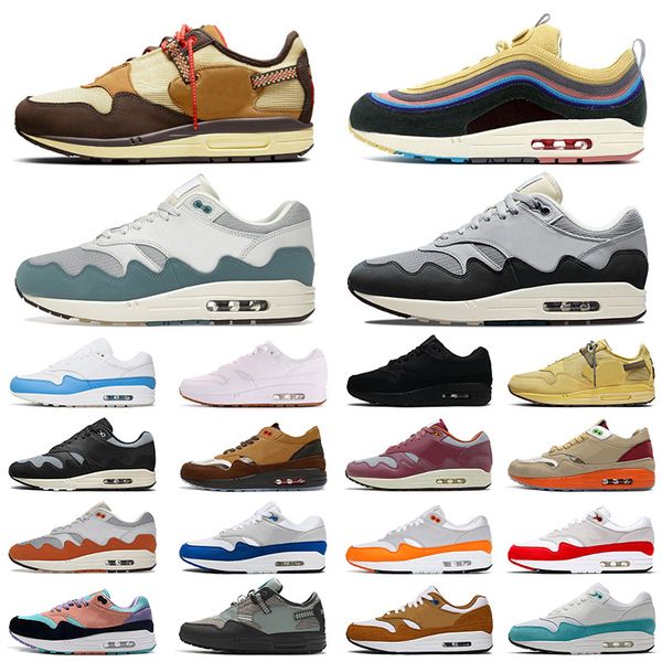 

patta waves 1 87 running shoes mens womens designer baroque brown kiss of death golden sean wotherspoon white gum black sports sneakers trai