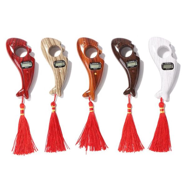 

counters 2035s portable tassel fish digital rosary bead tally counter for meditation