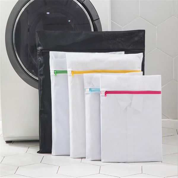 

pcs laundry bag with smooth zipper fine mesh super sturdy for machine washing all clothing bags
