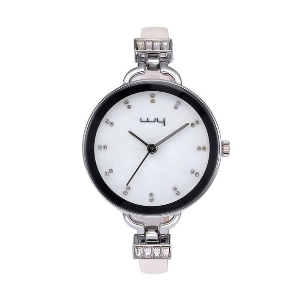 

women's watch classic bag diamond goddess fashion quartz waterproof for female wristwatches, Slivery;brown