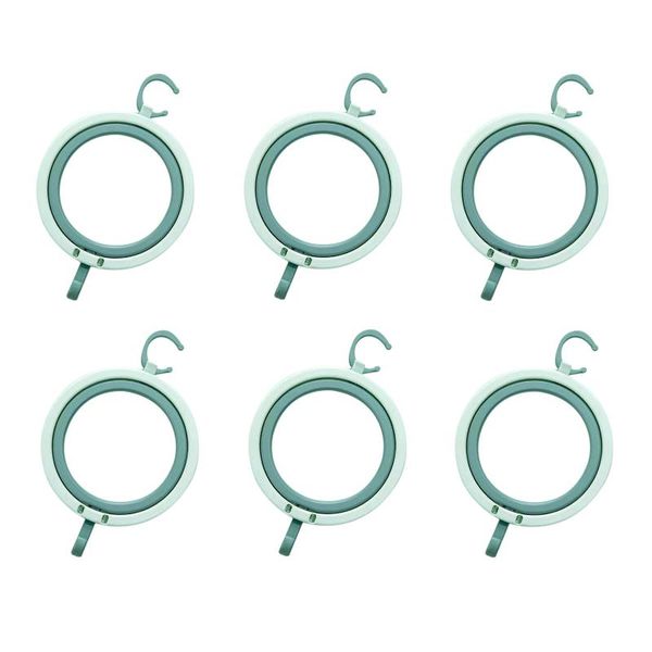 

hangers & racks 6pcs/pack stand home storage space saving keys hat rack organizer door baseball caps wall mounted shelf scarf hanging bedroo