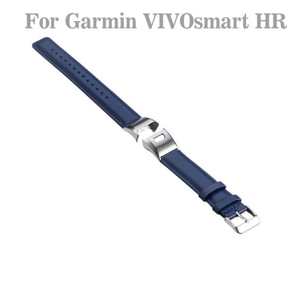 

watch bands wrist strap for garmin vivosmart hr + watchband with tools screw luxury leather band bracelet wristband, Black;brown