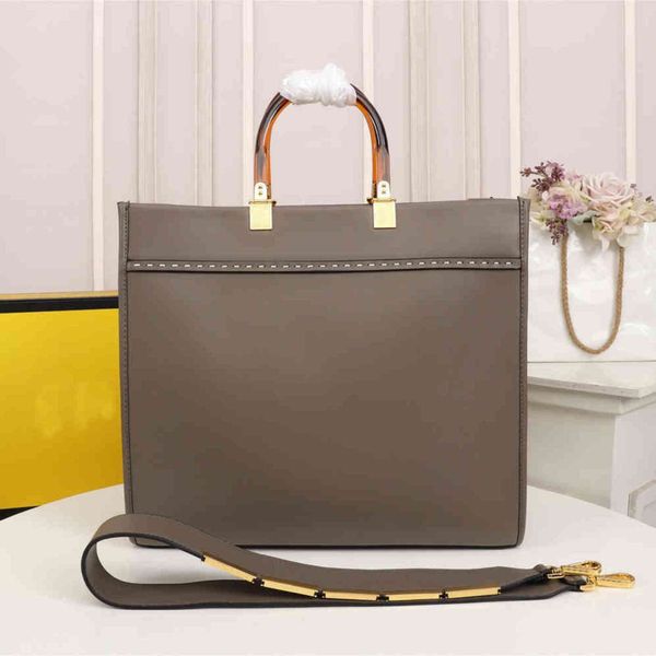 

handbags fend designer tortoise shell handle tote bag large capacity multicolor leather characteristic snake letter s 2gjf