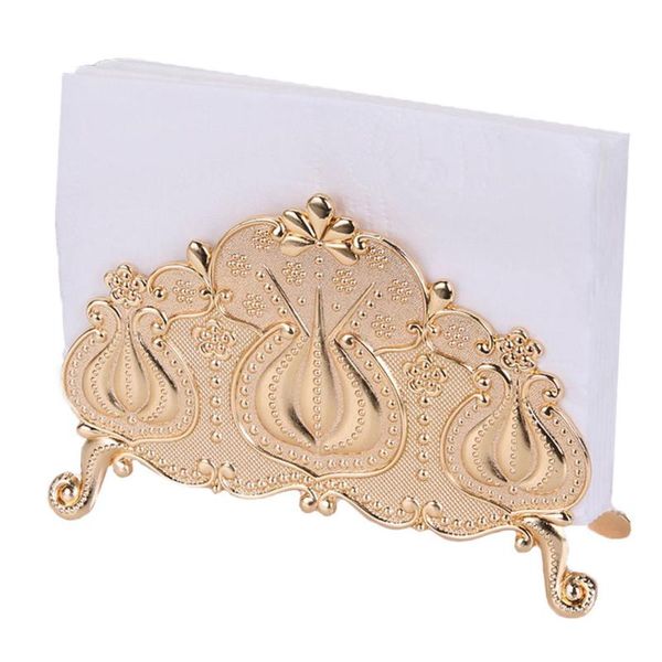 

napkin rings europe style table holder tissue rack stand metal art craft home decoration el deskornament