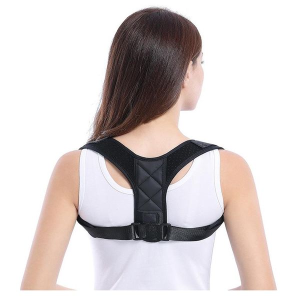 

brace support belt adjustable back posture corrector clavicle spine back shoulder lumbar posture correction back support belt 1269 z2