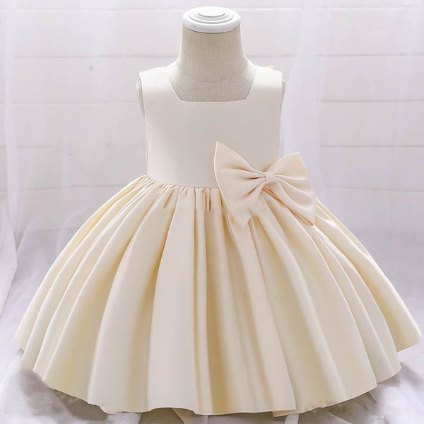 

girls dresses baby girl clothes infant princess dress kids wear children clothing birthday bow flower wedding party formal, White;blue