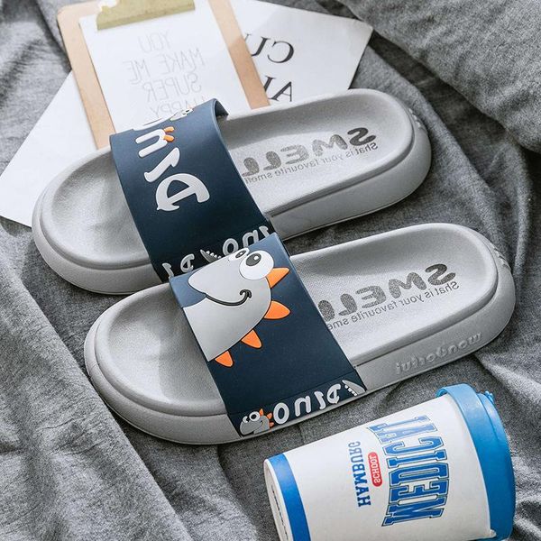 

slippers shoes women soled female summer antiskid sandalias mujer, Black