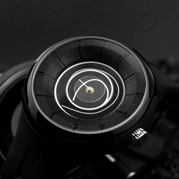 

wristwatches 2021 men's gift enmex creative changing coil wristwatch waterproof design light sports cool 3d scale fashion quartz watche, Slivery;brown