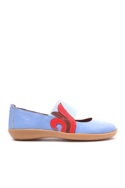 

sandals women's genuine leather light blue, Black
