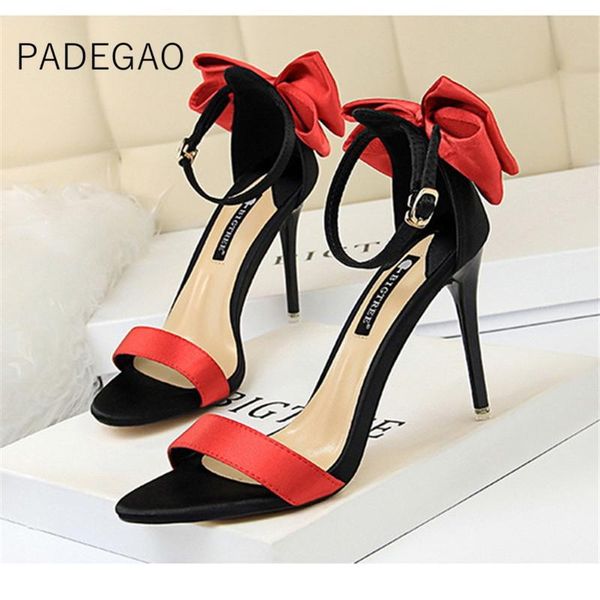 

high heel 2021 women sandals fashion party woman elegant luxury shoes, Black
