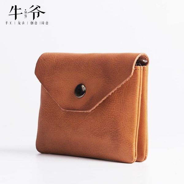 

mini snap wallet women zipper coin holder cute small minimalist genuine leather cartera mujer money bag de60nqb wallets, Red;black