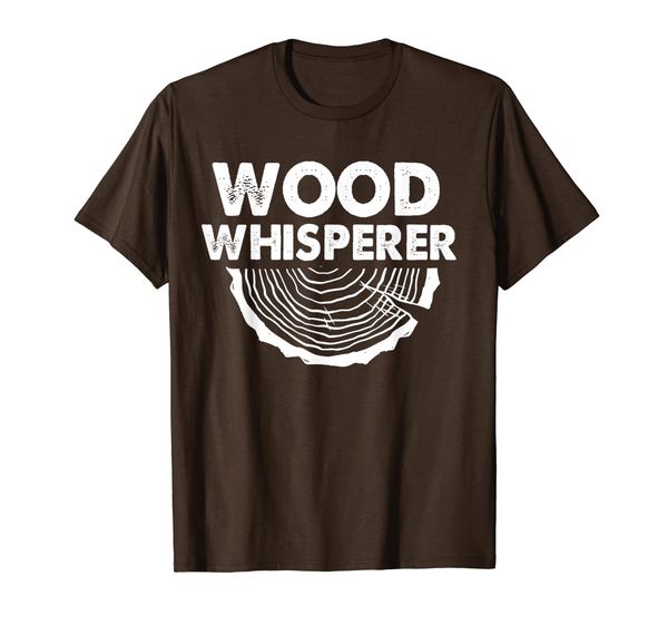 

wood whisperer funny woodworkers carpentry lumberjack gift t-shirt, White;black