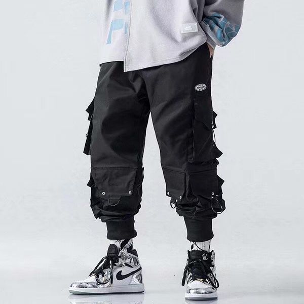 

pant joggers men harem pants black streetwear hip hop sweatpants harajuku autumn track cargo pant trousers male drop