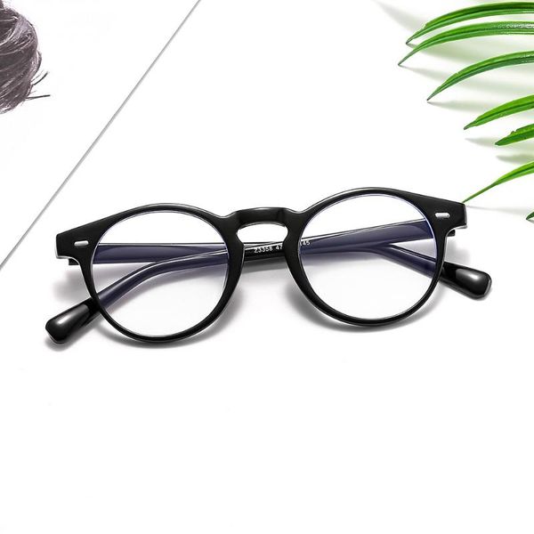 

anti-blue light same style glasses frame, new style european and american trendy retro flat mirror glasses frame, White;black