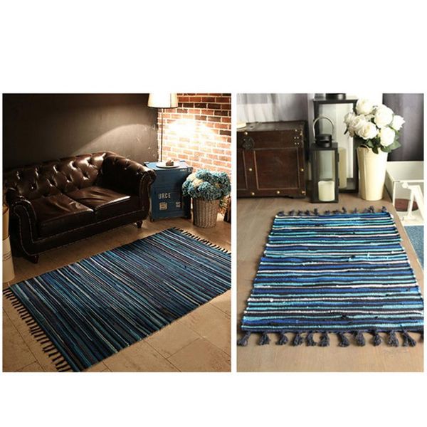 

carpets fashion area rugs mediterranean style cotton kitchen oblong shape multi-usage