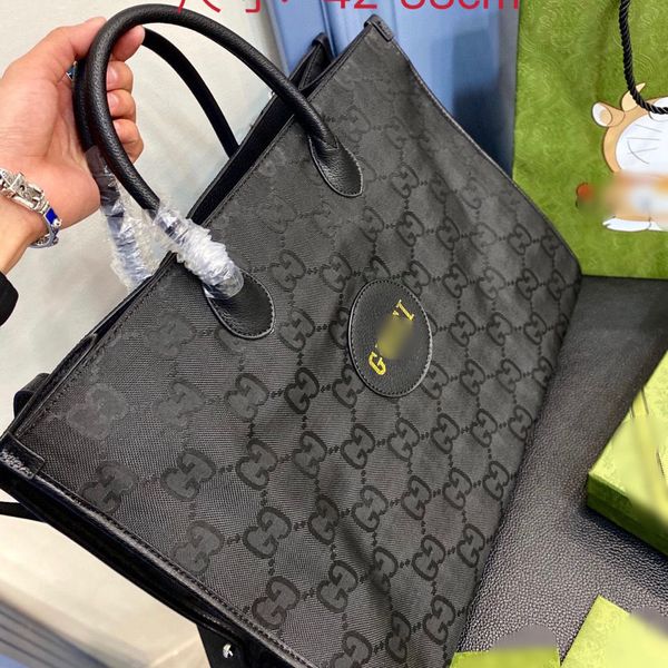 

g gukujia's self-made high-grade black jacquard shopping bag 1[finished on july 16]