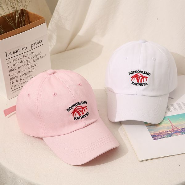 

luxury ball caps cap female male spring autumn street trendsetter neutral version dome korean casual versatile baseball cap sun hat men and, Blue;gray
