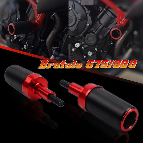 

parts motorcycle cnc falling protection frame slider fairing guard crash pad protector for mv agusta brutale 675 800 brutale675