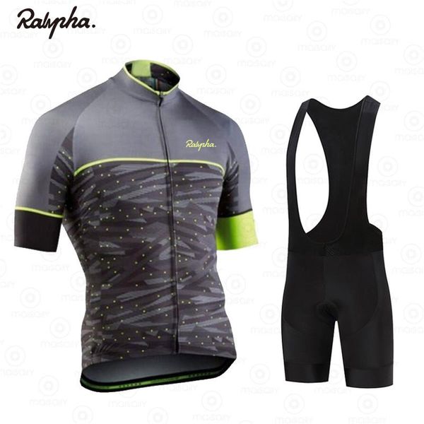 

ralvpha 2021 summer cycling jersey set breathable mtb bicycle clothing mountain bike wear clothes maillot ropa ciclismo racing sets, Black;blue