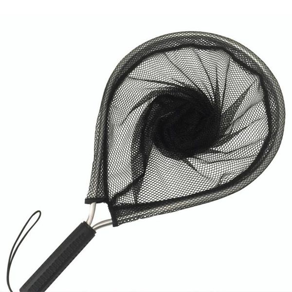 

fishing accessories nets brail nylon landing net trout catch lanyard rope tackle