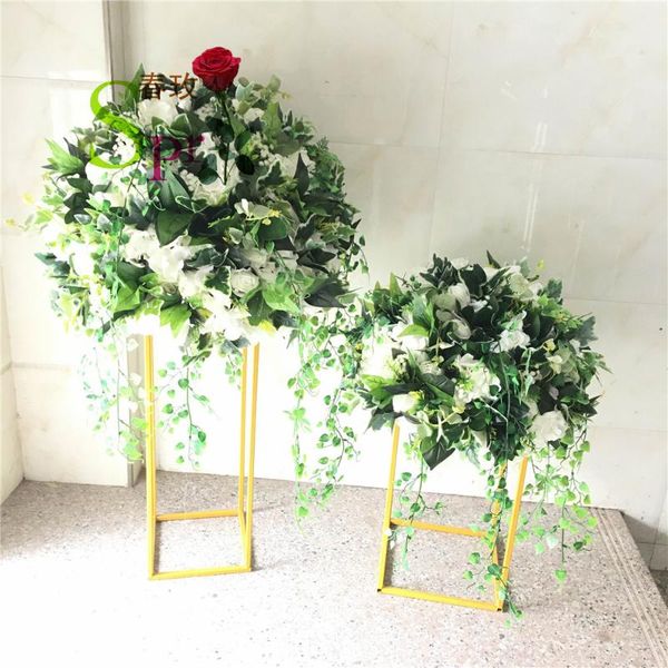 

decorative flowers & wreaths sprcustom silk peonies artificial flower ball centerpieces arrangement decor for wedding backdrop table