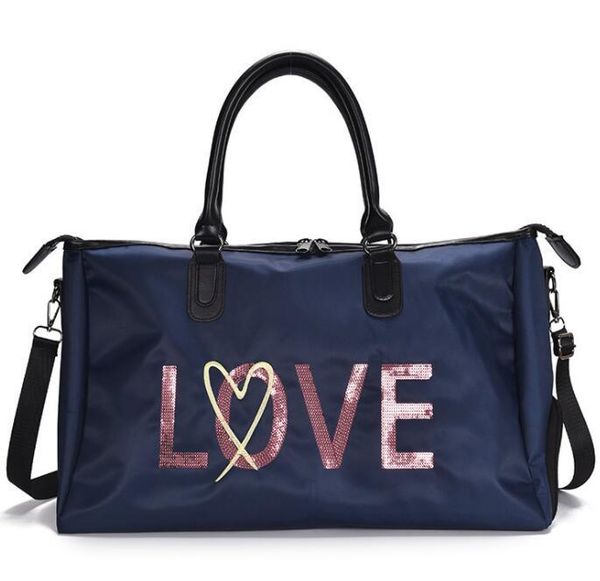 

duffel bags travel bag women's portable short distance large capacity luggage storage shoes oxford sports fitness