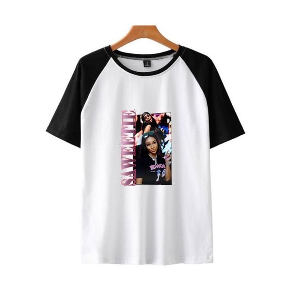 

saweetie 2d t-shirt vrouwen korte mouwen grappige harajuku men's t-shirts, White;black