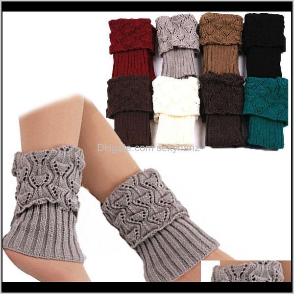 Hosiery 1 par mulheres crochet punhos toppers toppers boot meias inverno h9 dtybn imgr2
