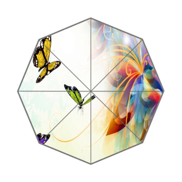 

umbrellas custom the butterfly abstr songs artwork umbrella sunny and rainy sunscreen anti-uv