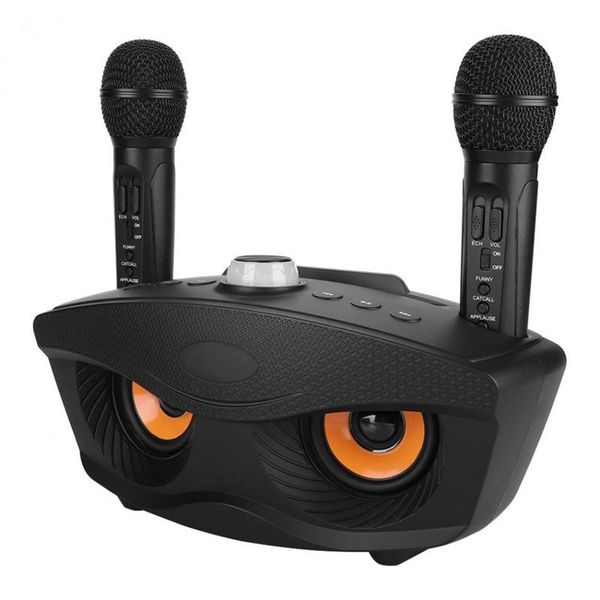 

portable bluetooth ktv karaoke player home wireless speaker support tf card fm aux input outdoor speakers